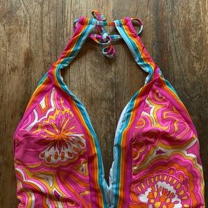 Trina Turk | Swim | Nwot Trina Turk Morning Sunrise Plunge One Piece ...